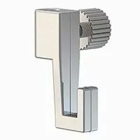Lightweight kg picture hook - Artiteq picture rail hanging system ARTI TEQ 2 - Cimaise Tableau 