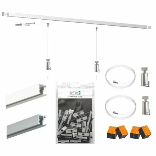 Artiteq PREMIUM Contour rail picture rail pack Cimaise Tableau 1 - Cimaise Tableau 