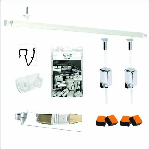 Pack cimaise Click Up rail plafond ECO Newly 1 - Cimaise Tableau 