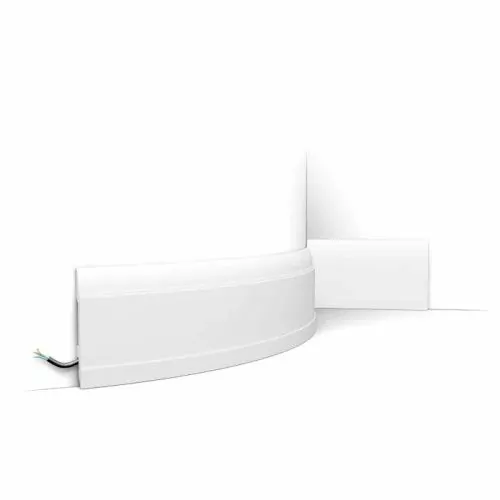 SX104F ORAC Battiscopa flessibile Flex L200 x H14,8 x L1,7 cm ORAC DECOR 1 - Cimaise Tableau 