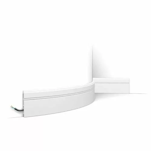 SX105F ORAC Battiscopa flessibile Flex L200 x H11 x L1,3 cm ORAC DECOR 1 - Cimaise Tableau 