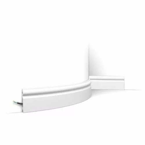 SX137F ORAC Battiscopa flessibile Flex L200 x H9,9 x L1,5 cm ORAC DECOR 1 - Cimaise Tableau 