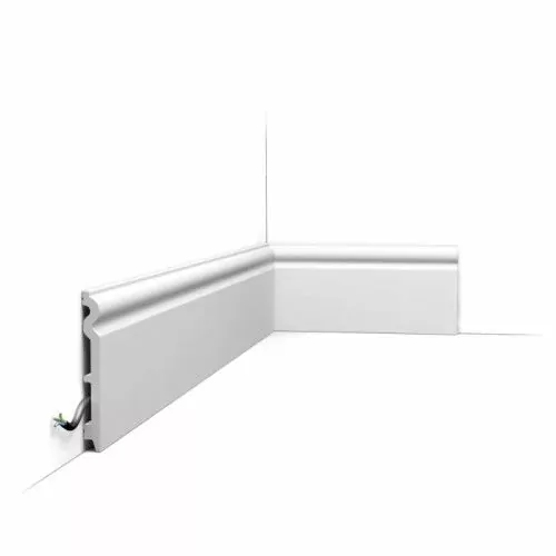 SX138 ORAC Battiscopa Duropolymer L200 x H13,8 x P1,5 cm ORAC DECOR 1 - Cimaise Tableau 