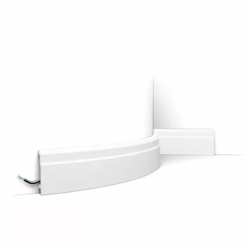 SX155F ORAC Plinthe flexible Flex L200 x H10,8 x L2,5 cm ORAC DECOR 1 - Cimaise Tableau 