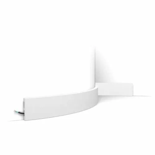 SX157F ORAC Plinthe Flexible Flex L200 x H6,6 x L1,3 cm ORAC DECOR 1 - Cimaise Tableau 