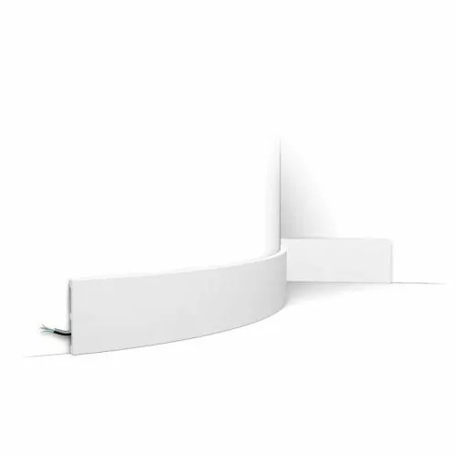 SX163F ORAC Plinthe Flexible Flex L200 x H10,1 x L1,3 cm ORAC DECOR 1 - Cimaise Tableau 