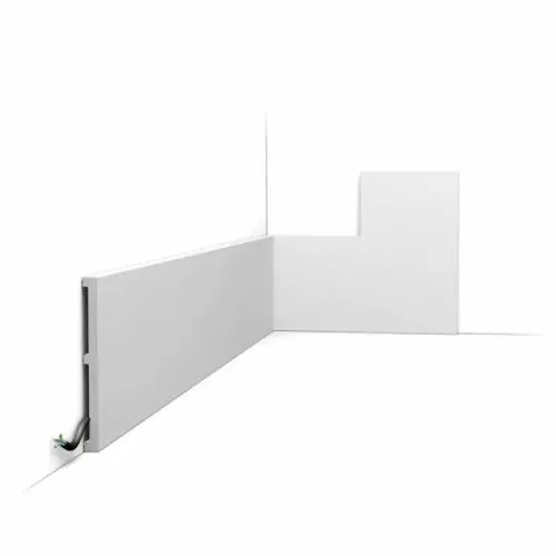 SX168 ORAC Battiscopa Duropolymer L200 x H15,1 x P1,4 cm ORAC DECOR 1 - Cimaise Tableau 