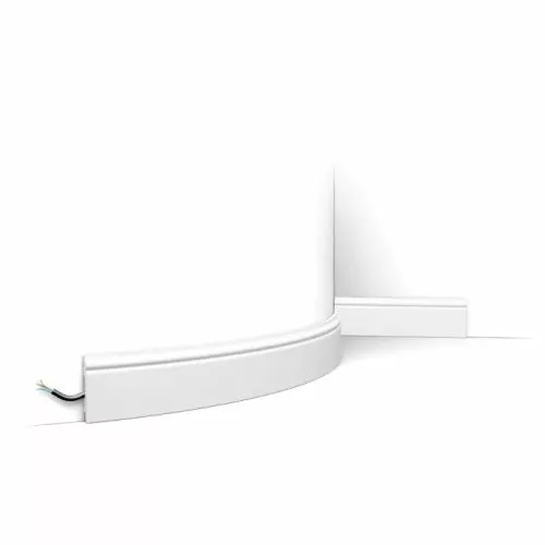 SX165F ORAC Battiscopa flessibile Flex L200 x H6,9 x L1,1 cm ORAC DECOR 1 - Cimaise Tableau 