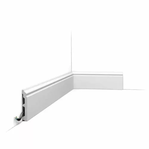 SX173-RAL9003 ORAC Plinth Duropolymer L200 x H10 x L1.6 cm ORAC DECOR 1 - Cimaise Tableau 