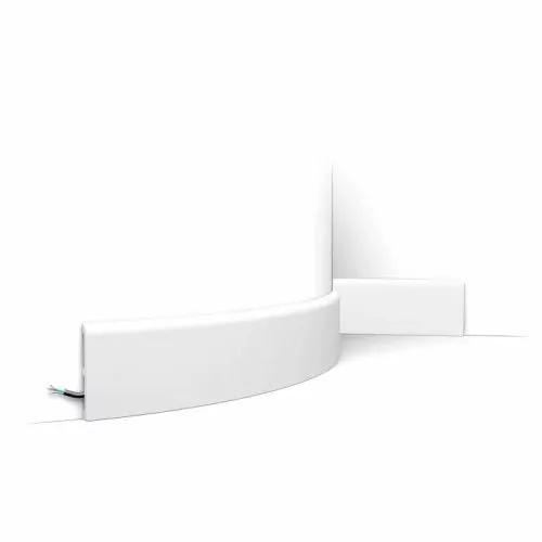 SX184F ORAC Plinthe Flexible Flex L200 x H11 x L1,3 cm ORAC DECOR 1 - Cimaise Tableau 
