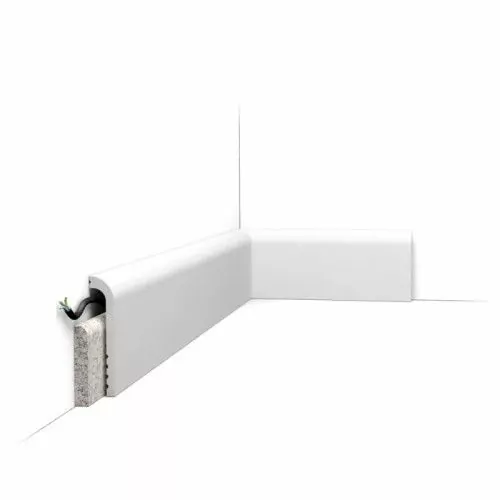 SX185 ORAC Plinthe Duropolymer L200 x H12 x L2,5 cm ORAC DECOR 2 - Cimaise Tableau 