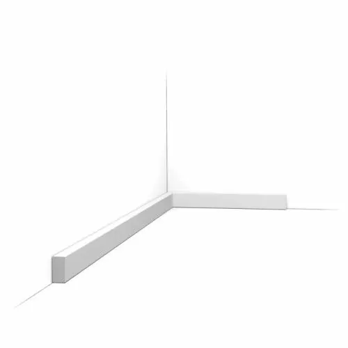 SX194 ORAC Battiscopa in Duropolymer L200 x H2 x L1 cm ORAC DECOR 1 - Cimaise Tableau 