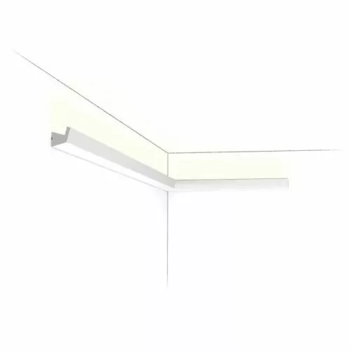 CX189 Illuminazione indiretta Durofoam L200 x H2,7 x L2,7 cm ORAC DECOR 1 - Cimaise Tableau 