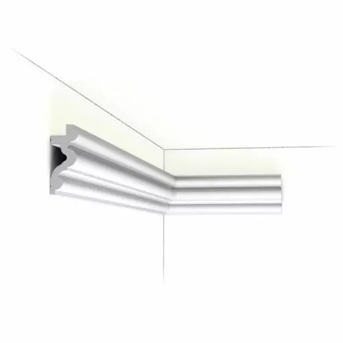 C324 ORAC Corniche Purotouch L200 x H8,3 x L3,4 cm ORAC DECOR 1 - Cimaise Tableau 