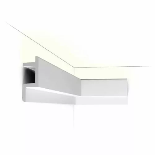 C383 ORAC Illuminazione indiretta Purotouch L200 x H14 x L5 cm ORAC DECOR 1 - Cimaise Tableau 