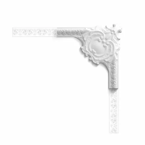 P3020A ORAC Corner for P3020 Durofoam L42,5 x H4 x L42,5 cm ORAC DECOR 1 - Cimaise Tableau 