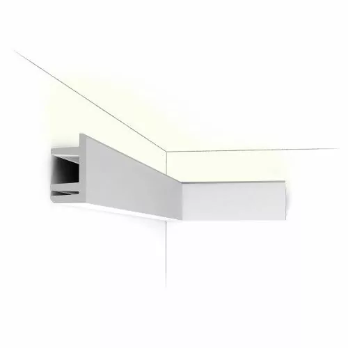 C381 Cornice illuminazione indiretta soffitto orac decor 200 cm ORAC DECOR 1 - Cimaise Tableau 