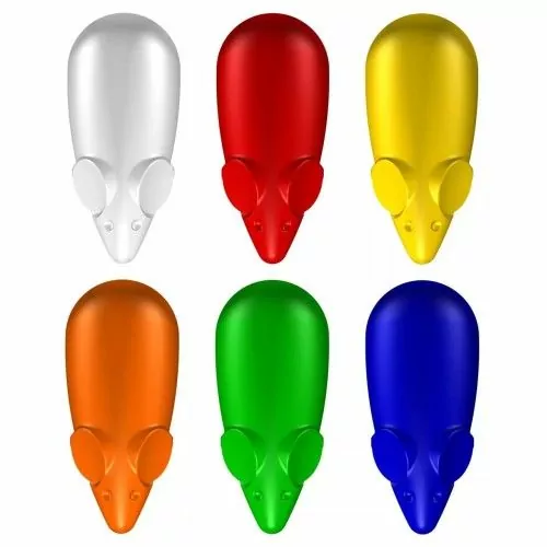 MOUSE MAGNETS COLOR x 6 Pieces ARTI TEQ 1 - Cimaise Tableau 