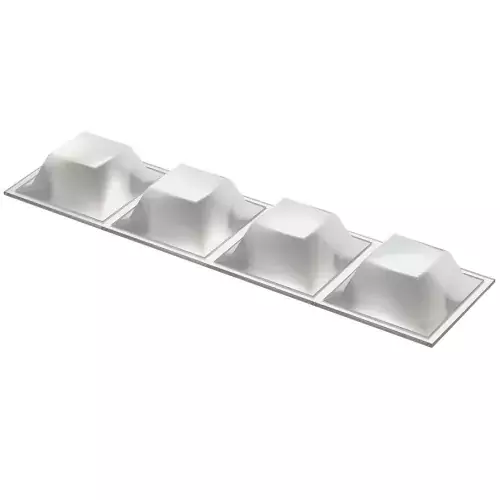 Stabilisateur Transparent x 4 ARTI TEQ 1 - Cimaise Tableau 