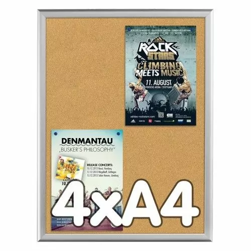 Tableau en liÃ¨ge avec cadre M&T DISPLAYS 2 - Cimaise Tableau 