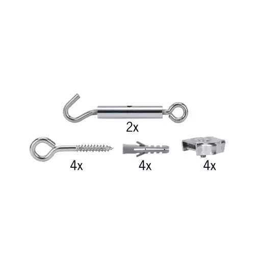 Kit de montaje para sistema de cables cromados - Paulmann PAULMANN 1 - Cimaise Tableau 