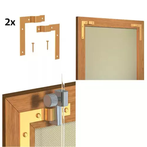 Angle pour cadre ARTI TEQ 1 - Cimaise Tableau 