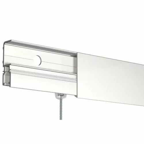 Rail Newly R70 200 cm blanc Museum - accrochage cimaise tableau newly