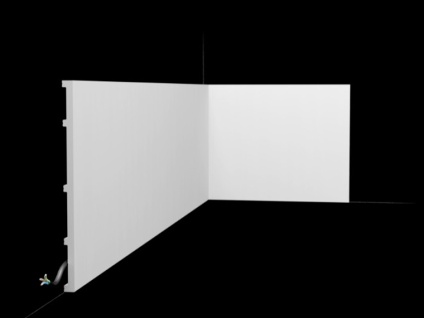La plinthe SX207 SQUAREora decor est une solution élégante et innovante 