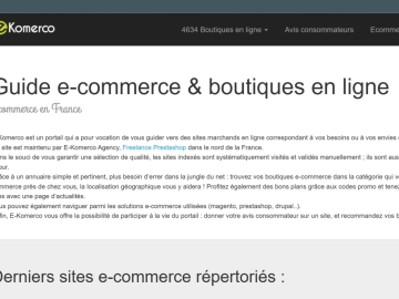 Cimaise-Tableau.fr reconnu comme boutique de confiance par le guide E-Komerco !