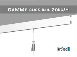 Cimaise click rail 