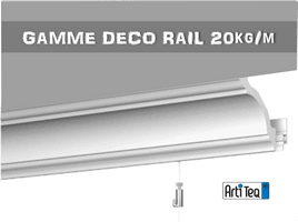 Cimaise deco rail Artiteq