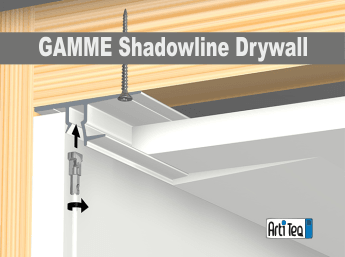 Cimaise Shadowline Drywall Artiteq